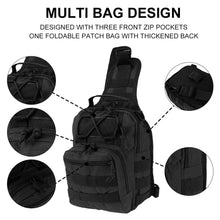 Load image into Gallery viewer, Crossbody Bag Military Waterproof Tactical Shoulder Small Chest Bag
