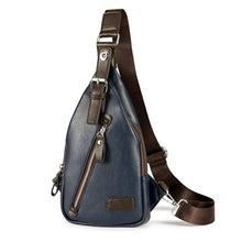 Load image into Gallery viewer, New Fashion Men Luxury Brand Designer Single Shoulder Chest Bag Leather
