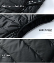 Load image into Gallery viewer, Men USB Infrared 17 Heated Vest Jacket for Winter - Electrically Heated ideal for Sports, Hiking and all outdoor activities. Oversized 5XL