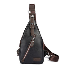 Load image into Gallery viewer, New Fashion Men Luxury Brand Designer Single Shoulder Chest Bag Leather
