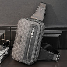 Load image into Gallery viewer, New Fashion Men Luxury Brand Designer Single Shoulder Chest Bag Leather