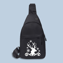 Load image into Gallery viewer, Unisex Fashion Backpack Crossbody Shoulder Bag /  Chest Pack with USB Charging Port