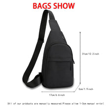 Load image into Gallery viewer, Unisex Fashion Backpack Crossbody Shoulder Bag /  Chest Pack with USB Charging Port