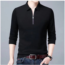 Load image into Gallery viewer, Men's Polo Shirt - Lapel Long-sleeved
