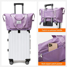 Load image into Gallery viewer, Women's Travel Bag - Large Capacity - Tote Foldable Luggage bag