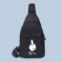 Load image into Gallery viewer, Unisex Fashion Backpack Crossbody Shoulder Bag /  Chest Pack with USB Charging Port