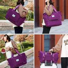 Load image into Gallery viewer, Women's Travel Bag - Large Capacity - Tote Foldable Luggage bag