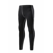 Load image into Gallery viewer, Comprehensive training men's sportswear gym compression suit.  Fitness running jogging sportswear sports training tights riding