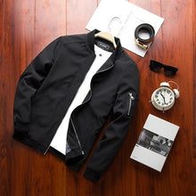 Load image into Gallery viewer, DIMUSI New Men's Bomber Zipper Jacket