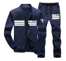 Load image into Gallery viewer, Men's Sportswear Set 2 Piece Casual Tracksuit