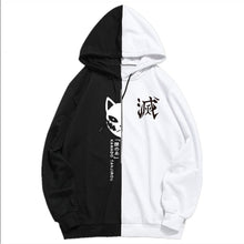 Load image into Gallery viewer, Summer Anime Demon Slayer Men's Sportswear Hoodie Tanjiro Print Printing Double Color Hoodies Sweatshirt Harajuku Thin Clothing