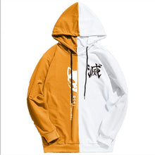 Load image into Gallery viewer, Summer Anime Demon Slayer Men's Sportswear Hoodie Tanjiro Print Printing Double Color Hoodies Sweatshirt Harajuku Thin Clothing