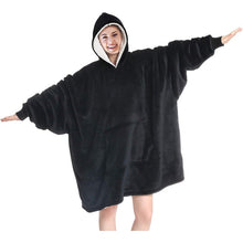 Load image into Gallery viewer, Women’s Oversized Hoodie Sweatshirt Winter Fleece - Giant Wearable Blanket With Sleeves Hoodies Sweat Women Clothes Moletom Feminino