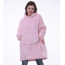 Load image into Gallery viewer, Women’s Oversized Hoodie Sweatshirt Winter Fleece - Giant Wearable Blanket With Sleeves Hoodies Sweat Women Clothes Moletom Feminino