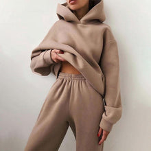 Load image into Gallery viewer, Women's Warm Hoodie Sweatshirts And Long Pant's