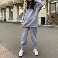 Load image into Gallery viewer, Women's Warm Hoodie Sweatshirts And Long Pant's