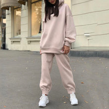 Load image into Gallery viewer, Women's Warm Hoodie Sweatshirts And Long Pant's