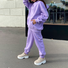 Load image into Gallery viewer, Women's Warm Hoodie Sweatshirts And Long Pant's
