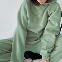 Load image into Gallery viewer, Women's Warm Hoodie Sweatshirts And Long Pant's