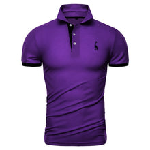 Load image into Gallery viewer, Cotton Polos Men's Embroidered Polo Giraffe Shirt Men Casual - 13 Colours
