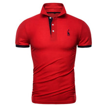 Load image into Gallery viewer, Cotton Polos Men's Embroidered Polo Giraffe Shirt Men Casual - 13 Colours