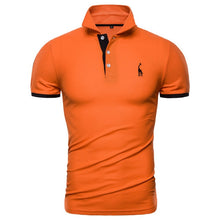 Load image into Gallery viewer, Cotton Polos Men's Embroidered Polo Giraffe Shirt Men Casual - 13 Colours