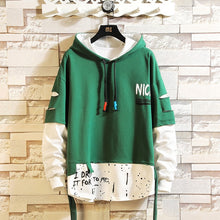 Load image into Gallery viewer, Japan Style Casual O-Neck  Hoodie Sweatshirt Men's Thick Fleece - Streetwear
