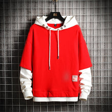 Load image into Gallery viewer, Japan Style Casual O-Neck  Hoodie Sweatshirt Men's Thick Fleece - Streetwear