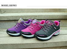 Load image into Gallery viewer, Womens Air Cushion Athletic Walking Sneakers - Breathable Gym Jogging Tennis Shoes