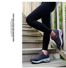 Load image into Gallery viewer, Womens Air Cushion Athletic Walking Sneakers - Breathable Gym Jogging Tennis Shoes