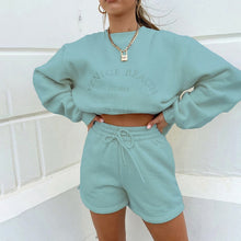 Load image into Gallery viewer, Women's Tracksuit 2021 Oversize Hoodie Long Sleeve+Jogging Pants Suit - Female Letter Sports Suits Female Fitness Sportswear Suit