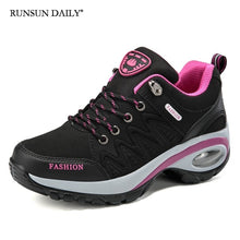 Load image into Gallery viewer, Womens Air Cushion Athletic Walking Sneakers - Breathable Gym Jogging Tennis Shoes