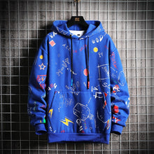 Load image into Gallery viewer, Single Road Men's Anime Hoodies Men Hip Hop Harajuku