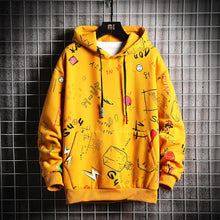 Load image into Gallery viewer, Single Road Men's Anime Hoodies Men Hip Hop Harajuku