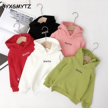 Load image into Gallery viewer, Kids Hooded Sweater 2021 Toddler Baby Boys / Girls Autumn Winter Hoodies