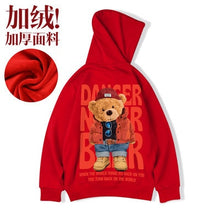 Load image into Gallery viewer, Autumn And Winter Fashion Oversize Long-sleeved Warm Plus Velvet Men’s Hoodie