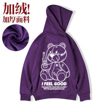 Load image into Gallery viewer, Autumn And Winter Fashion Oversize Long-sleeved Warm Plus Velvet Men’s Hoodie