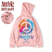 Load image into Gallery viewer, Autumn And Winter Fashion Oversize Long-sleeved Warm Plus Velvet Men’s Hoodie