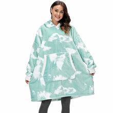 Load image into Gallery viewer, Oversized Hoodies Sweatshirt - Women Winter Hoodie Fleece . Giant TV Blanket With Sleeves Pullover