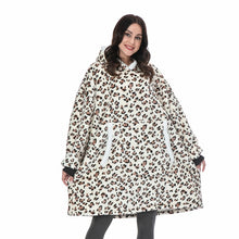 Load image into Gallery viewer, Oversized Hoodies Sweatshirt - Women Winter Hoodie Fleece . Giant TV Blanket With Sleeves Pullover