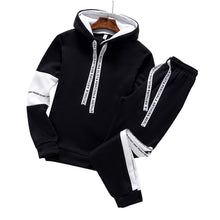 Load image into Gallery viewer, Winter Hoodie Set Men’s Tracksuit Casual Hoody Sweatshirt+Sweatpants