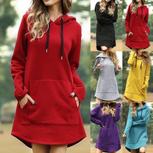 Load image into Gallery viewer, Long Hoodies For Women
