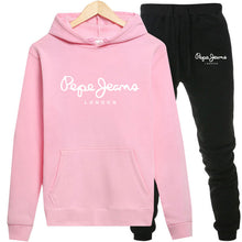 Load image into Gallery viewer, Women's Tracksuit - 2 Piece Set Pullover Hoodie + Pants