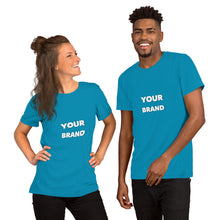 Load image into Gallery viewer, Your Branded Short-sleeve unisex t-shirt - Contact for more details