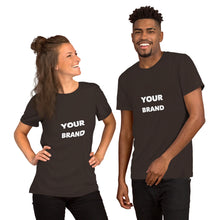 Load image into Gallery viewer, Your Branded Short-sleeve unisex t-shirt - Contact for more details