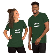 Load image into Gallery viewer, Your Branded Short-sleeve unisex t-shirt - Contact for more details