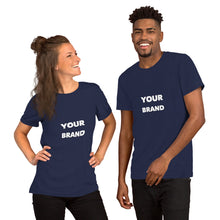 Load image into Gallery viewer, Your Branded Short-sleeve unisex t-shirt - Contact for more details