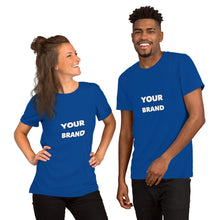 Load image into Gallery viewer, Your Branded Short-sleeve unisex t-shirt - Contact for more details