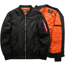 Load image into Gallery viewer, Security Uniform Jacket USA SIZE Bomber Jacket-  Warm Zipper FLIGHT JACKET
