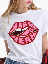 Load image into Gallery viewer, Women&#39;s T-shirt : Sexy Kiss  Lips
